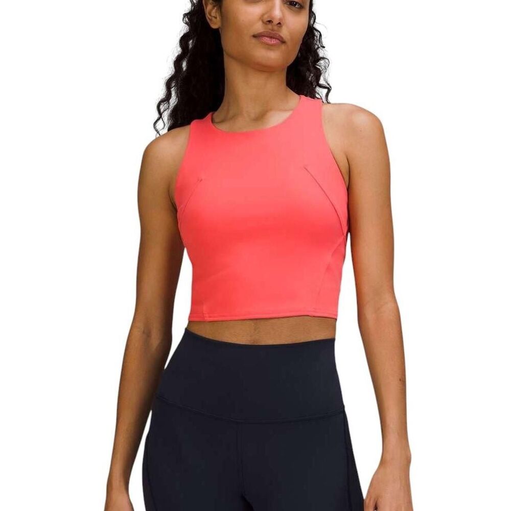 Lululemon Invigorate Training Tank Top in Pale Raspberry